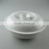 Stocklot White Ceramic Soup Tureen/dinnerware With Cover in Cheap Price thumbnail-1