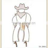 Iron Cowboy Flower Pot Stand thumbnail-1