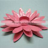 Flower Shape Iron Tea Light Candle Holders,Metal Flower Shape T Light Candle Holders,Designer Metal Candle Holders thumbnail-1