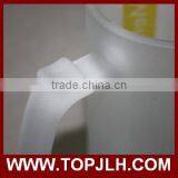 Custom Logo Printed Beer Cup Blank Frosted Glass Mug thumbnail-4
