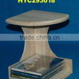 Custom Unfinished Table Top Wooden CD Rack thumbnail-1
