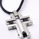 Cross Pendant / 316L Stainless Steel Pendant Necklace