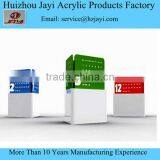 Hot!China Supplier Colorful Plastic Pen Holder With Calendar Creative Desk Calendar 2014