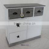 Home Furniture Rustic Chest of Drawer Storage Drawer Cabinet thumbnail-6