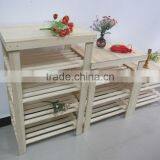Decoration Hot Sale Wooden Flower Display Shelf thumbnail-5