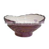 5"shell Shape Colorful Painting Ceramic Bowls thumbnail-1