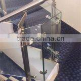 Customized 316 Stainless Steel Satin Finished Staircase Glass Railing Post thumbnail-2