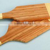 WOODEN/BAMBOO CUTTING BOARD W/HANDLE thumbnail-1