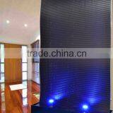 Custom Logo Waterfall Wall Black Acrylic Decoration thumbnail-3