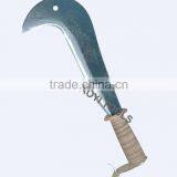 BH005 Leather Grip Forging Matchet Curve Blade Billhook thumbnail-3