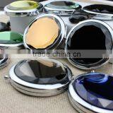 New Style Modern Round Two-Fold Cosmetic Mirror,Portable Small Cosmetic Mirror thumbnail-3