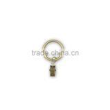 Small Curtain Ring With Clip / Steel Rod Ring With Clip Hanging / A Ring With A Clip thumbnail-2