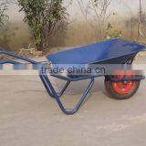 China Manufacturer Steel Tray Lightweight Power Concrete Wheelbarrow for Sale thumbnail-2