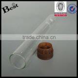 Wholesale 20ml Round Bottom Glass Clear Test Tube With Plastic Cork thumbnail-2