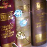 Rattan Ball Colorful White Led Copper String Light Cr2032 2m 20 Lights Fairy Light String thumbnail-5