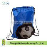 UEFA Euro 2016 Soccer Top Quality Promotional Nylon Drawstring Bag/ Nylon Drawstring Backpack thumbnail-6