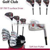 Soft Steel Ti-alloy Golf Club Set thumbnail-2