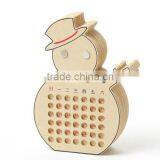 2016 Kids Wooden Fancy Elephant Design Calendar thumbnail-3