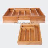 Kitchen Bamboo Drawer Storage Box thumbnail-3