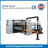 China Supplier KSFQ Series High Speed BOPP Plastic Film Slitter Rewinder Machine