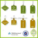 2015 Wholesale New product customized hang tag for belt