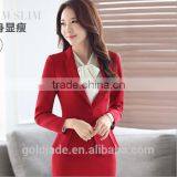 Polyester Official Elegant Comfortable Women Work Suit thumbnail-1