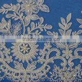 Border Embroidered Lace Trim for Bridal Dress thumbnail-3