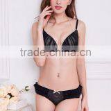 Transparent Low-Cut Hot Sexy Micro Chinese Women Bra Set thumbnail-2