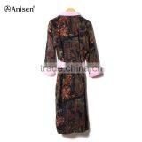 Oem Factory Fashion Design Women Fleece Sleepwear thumbnail-2