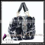 CX-H-42B Ladies Rex Rabbit Fur Sheepskin Fashion Bags Handbags thumbnail-2