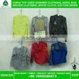 China Top Gracer Cheap Used Clothes Hoody Sorted 100Kg Used Clothing France Style thumbnail-6
