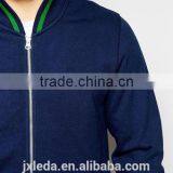 Blue Fleece Track Jacket, Sports Jacket Men thumbnail-4