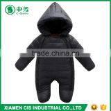 High Quality Baby Winter Clothes Set Cotton Padded Boys and Girl Blank Romper thumbnail-5