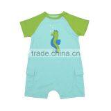 2017 New Design Baby Clothes Romper Organic Cotton Summer Baby Romper thumbnail-1