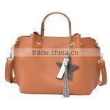 Zm35576a Korean Women Metal Handle Tote Bags Fashion Handbag Sets. thumbnail-4