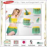 Custom Sexy V Silk Glitter One pc Swimwear Lady Sexy Bikini Manufacture thumbnail-1