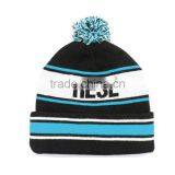Wholesale Selling Hats Fashion Winter Hat Pom Pom Acrylic Custom Bulk Beanie thumbnail-3