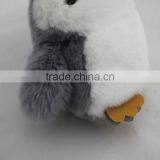 Myfur 2016 Newest Rabbit Fur Penguin Shape Keychain for Bag Charm Pendant thumbnail-6