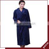 Terry Bathrobe 100% Cotton Fleece Robe Towel Robe Breathable Hotel BathRobe RS014 thumbnail-1