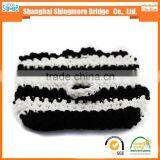 Online Shopping Knitted Yarns China Supplier Cheapest Price Wholesale Oeko Tex Polyester Velvet Chenille Yarn for Knitting Scarf thumbnail-5