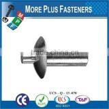 Made in Taiwan Hammer Drive Pin Rivet Aluminum Drive Rivet thumbnail-5