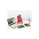 5.0-Mega Pixel HD 720P Vide Kopa Scanner, Portable Document Scanner Support XP / Vista thumbnail-1