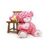 Beautiful Girl Cute Festival toys Stuffed plush teddy bear of Super soft fabric