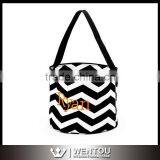Wholesale Fashionable Monogrammed Chevron Bucket thumbnail-3