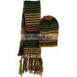 Newest Fashional Pretty Super Soft Cozy Warm Beanie Scarf Set thumbnail-1