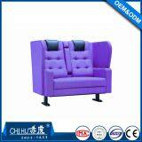 High end fabric couple cinema seats,lover cinema seats for cinema room