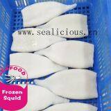 Skinless Tip off IQF Natural Frozen Argentina Illex Squid Tube (Illex Argentinus) with Size U5/U7