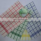 two colour check kitchen towel in different colours