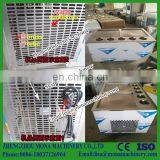 Double Pots With Ten Cooling Holes Fried Roll Ice Cream Machine thumbnail-5