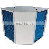 quality high efficient  two side press shaping air flow heat exchanger